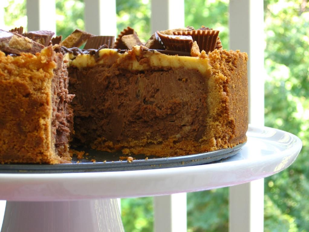 Chocolate Peanut Butter Bliss Cheesecake and Project Food Blog Willow Bird Baking